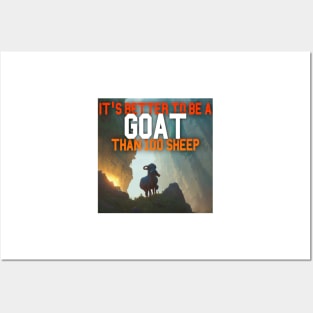 Goat Simulator It&#39;s Better to Be A Goat Than 100 Sheep Posters and Art